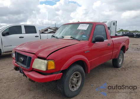 2004 Ford Ranger Edge/Xl/Xlt из США, поврежденный, VIN 1FTYR10UX4PA90319